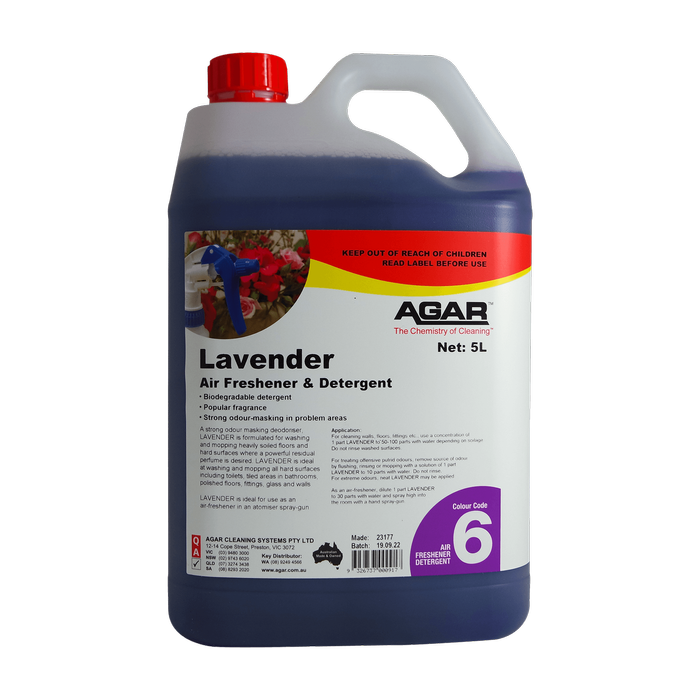 5L Agar Lavender Detergent and Air Freshener