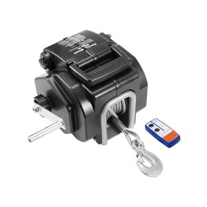 FIERYRED 6500lbs 3000kg Electric Boat Winch Portable 12V Wirless