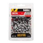 Buildex Metal C4 HexHead No Seal Tek Screws 10g x 16 mm Shale Grey Bx100