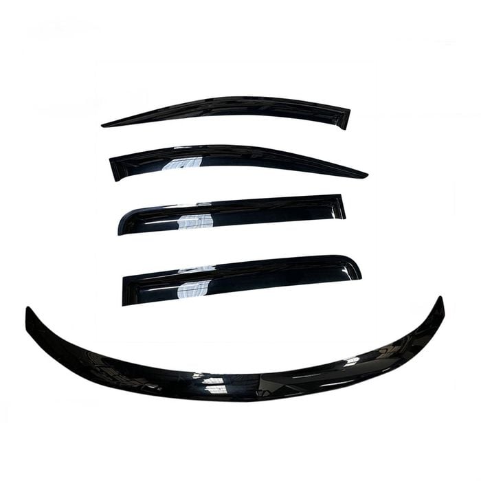 Standard Profile Bonnet Protector & Weathershields For Mitsubishi Triton Mq 2015-2018