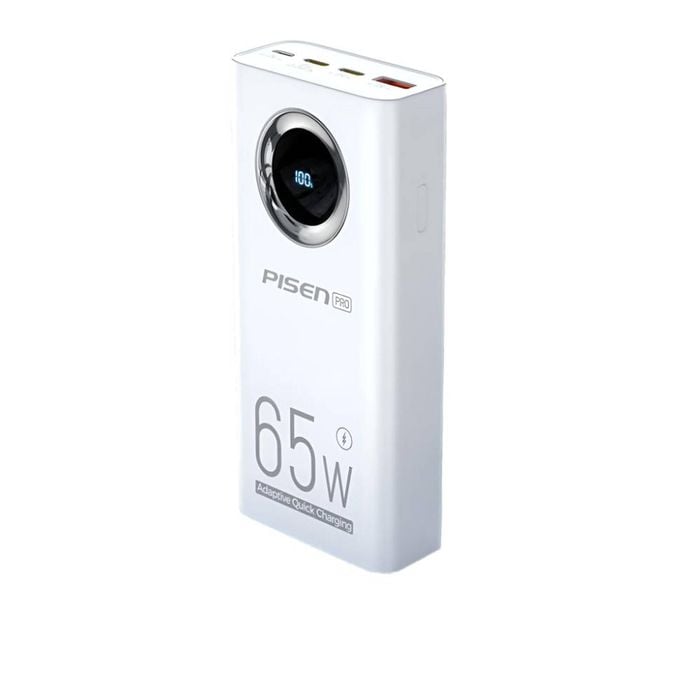 Pisen-PRO Digital Power Bank PD65-3 30000 (65W) (LS-DY100/ White)