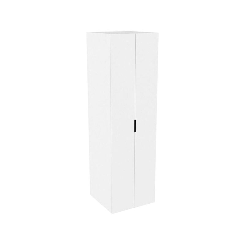 Lugna 2048 x 600 x 580mm White Hanging 4 Shelf Storage Cabinet - White