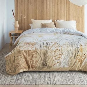 Bedding House Queen Desert Sand Florine Sand Cotton Quilt Cover Set