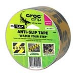 Croc Grip 5m x 50mm "Watch Your Step" Anti-Slip Tape