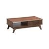 Clancy Coffee Table 2 Doors Walnut Woodgrain