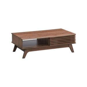 Clancy Coffee Table 2 Doors Walnut Woodgrain