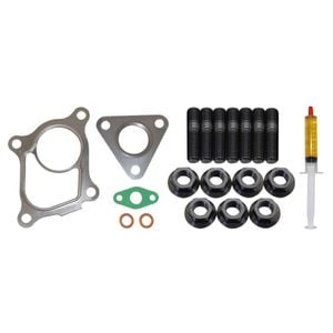 Turbo Charger Installation Stud, Gasket & Lubricant Kit For Mitsubishi Triton Ml 4m41 3.2l