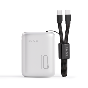 ZLOS MT10 10000mAh Mini Power Bank 22.5W with Lanyard Integrated Cable