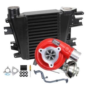 Gen1 High Flow Turbo+65mm Intercooler And Genuine Oil Feed Pipe For Nissan Patrol Gu Zd30 3.0l Fits Early Di 2000-2002