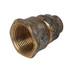 Brasshards 15FL x 20FI Brass Female Flared Compression Union