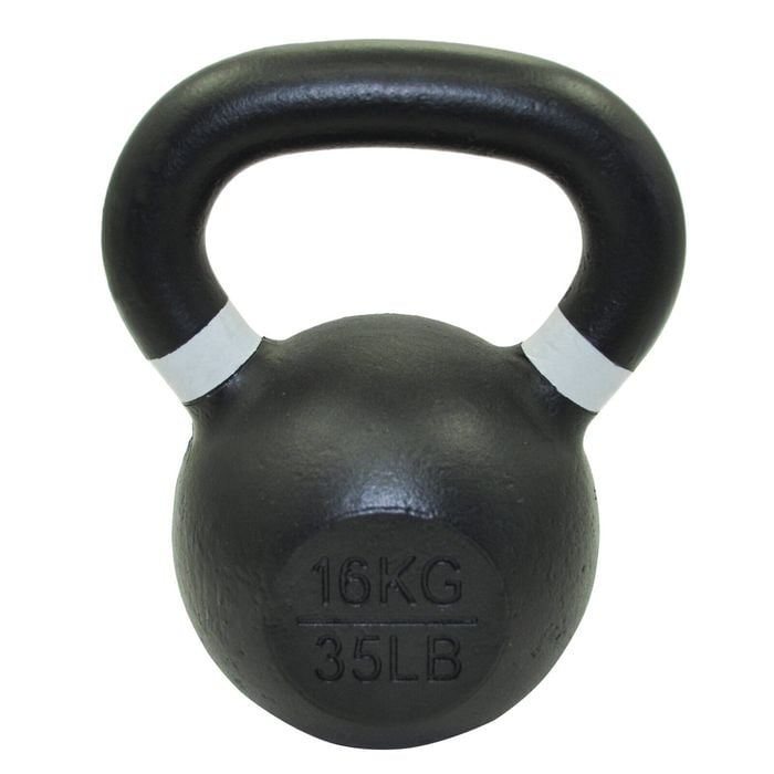 16kg Premium Powder Coated Cast Iron Kttlebell Weight Commercial Grade
