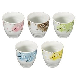 Omotenashi Hanari  Set of 5 Tea Cups - 190ml