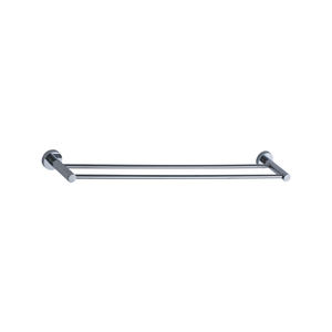 Estilo 600mm Chrome Bella Double Towel Rail - 600mm