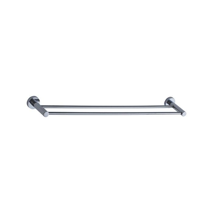 Estilo 600mm Chrome Bella Double Towel Rail - 600mm