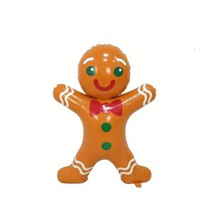 Lifebay Inflatable Christmas Gingerbread & Santa Decoration