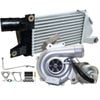 Upgrade Billet Turbo Charger With 50mm Intercooler And Genuine Oil Feed Pipe For Mitsubishi Triton Mn 4d56 2.5l 2wd Vt10