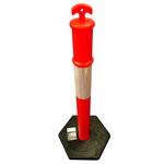 Brutus 1150mm Safety Bollard With 6kg Base