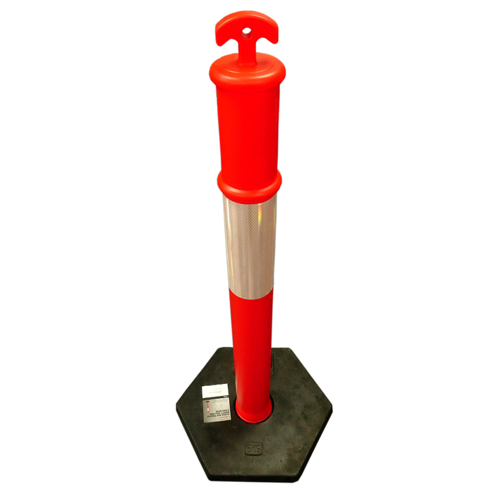 Brutus 1150mm Safety Bollard With 6kg Base