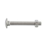 Zenith M12 x 100mm Stainless Steel Cup Head Bolt And Nut