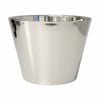 SS Collective Silver Double Wall Concave Drinks/Ice Bucket 30x25cm