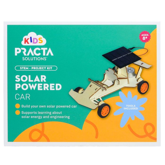 Kids Practa STEM Project Kit - Solar Powered Car