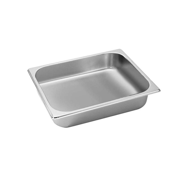 SOGA Gastronorm GN Pan 1/2 Stainless Steel Tray 6.5cm Deep