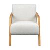 Milano Fabric Armchair Beige
