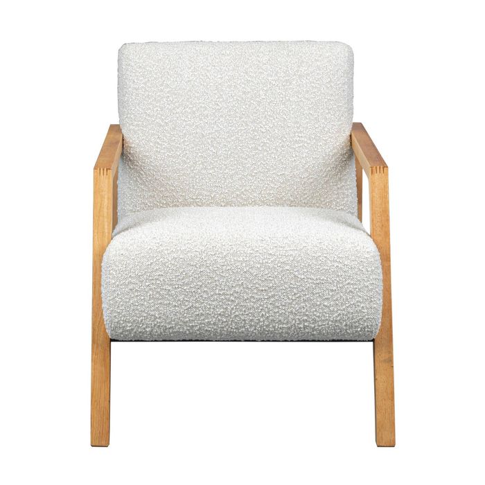 Milano Fabric Armchair Beige