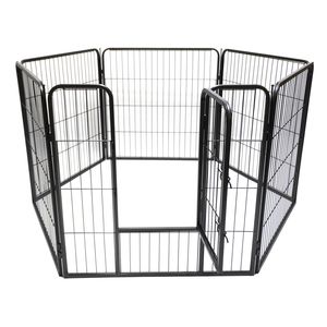 YES4PETS 6-Panel 80 cm Heavy Duty Dog Playpen Fence
