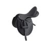 Decathlon - Synthia Horse Riding Synthetic 17.5" All-Purpose Saddle For Horse - Black - 17.5"