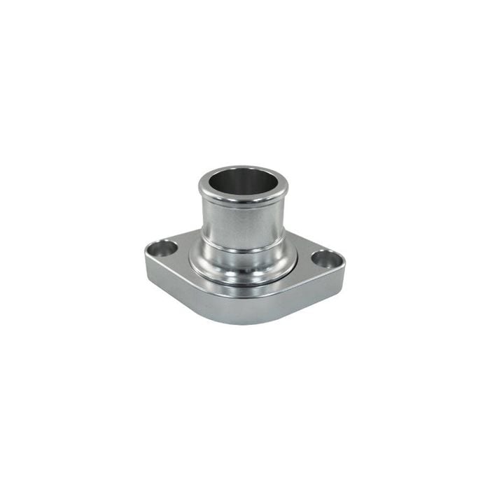 Cal Custom SBC BBC Billet Aluminium Straight Up Neck Swivel Thermostat Housing 327 350 396 454