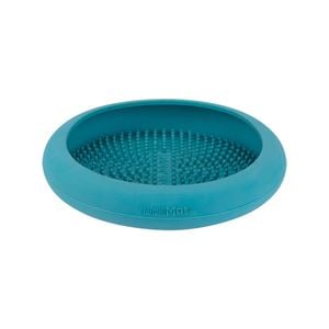 Lickimat UFO Pet Dog/Puppy Food Bowl Turquoise w/Suction Cups