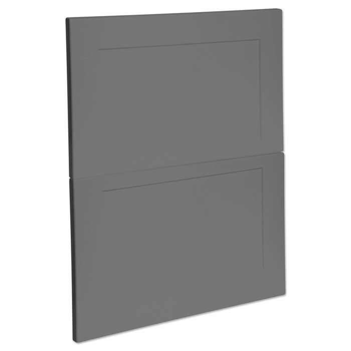 Kaboodle 600mm Smoked Grey Alpine Drawer Panels - 2 Pack - Bunnings New ...
