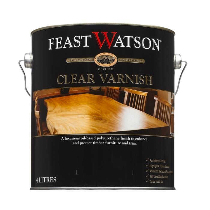 Feast Watson 4L Clear Varnish