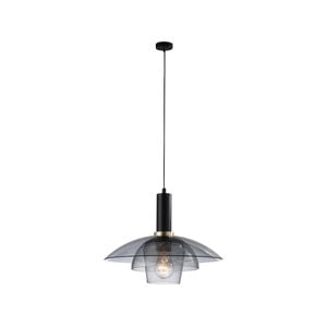 Lexi Lighting Pabla Pendant Light - Grey 35 cm