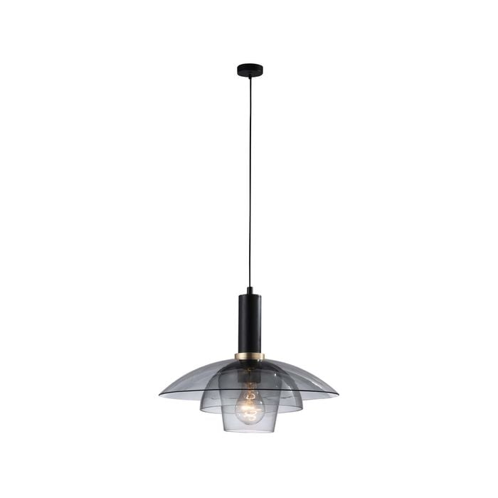 Lexi Lighting Pabla Pendant Light - Grey 35 cm