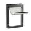 Hakuna Pets Large Black Deluxe Aluminium Pet Door