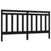 vidaXL Bed Headboard Bed Header Bedroom Furniture Black 186 cm