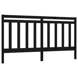 vidaXL Bed Headboard Bed Header Bedroom Furniture Black 186 cm