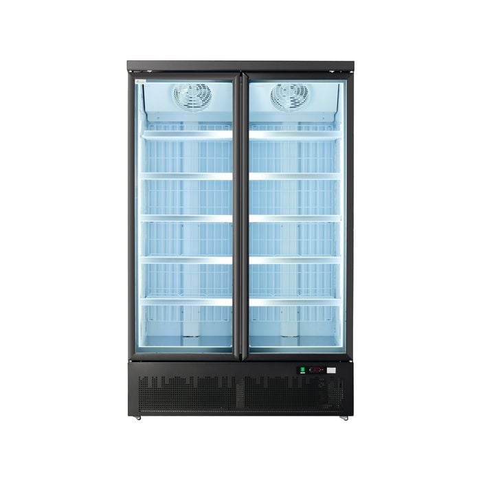 Thermaster Lg-1000bgbmf Double Door Supermarket Freezer