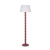 Lexi Lighting Pearl Orb Floor Lamp - Rust