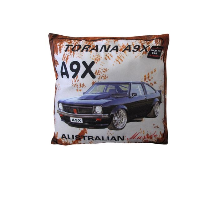 Australian Muscle Car Cushion A9X Torana Blue