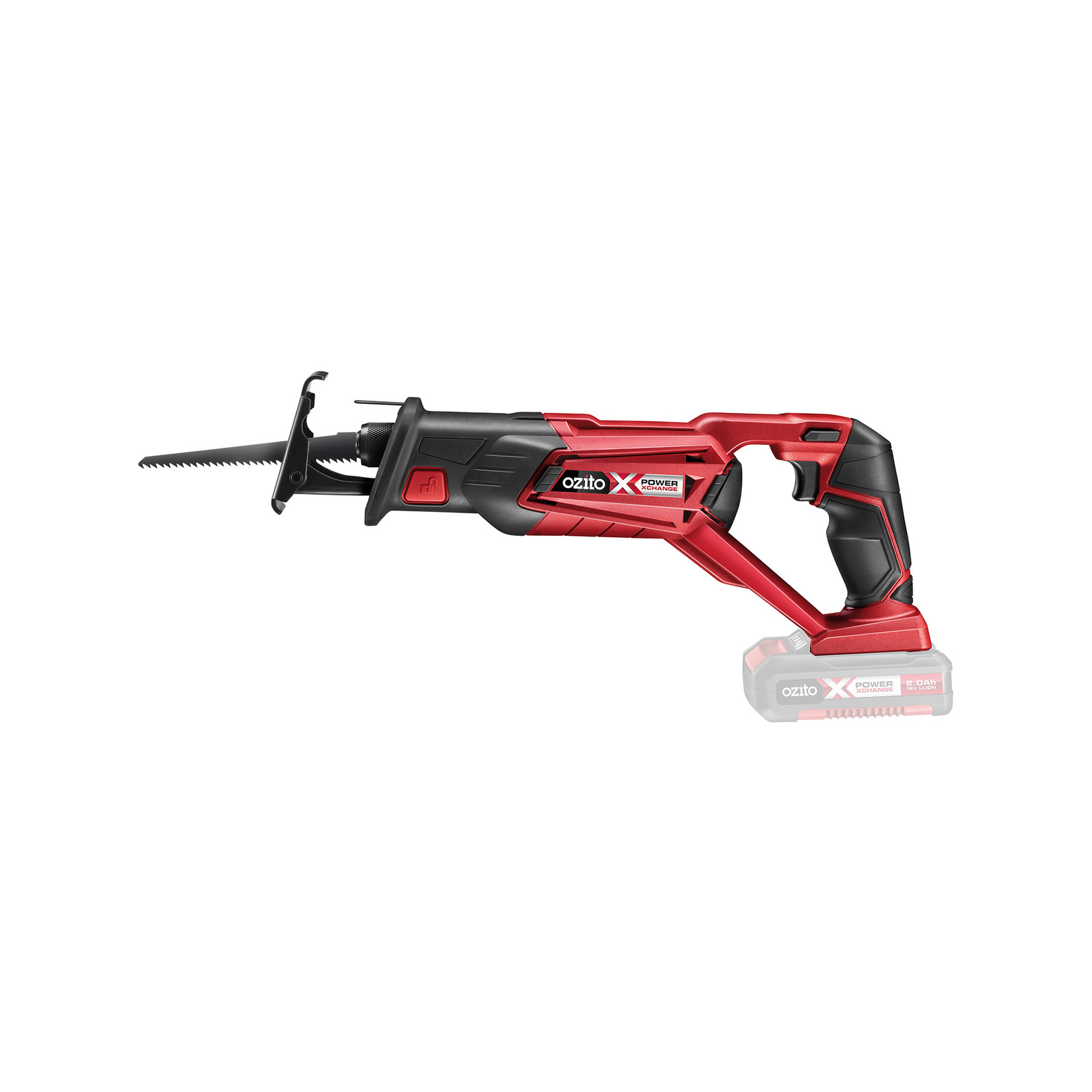 Ozito PXC 18V Cordless Reciprocating Saw PXRSS 400 Skin Only Bunnings Australia