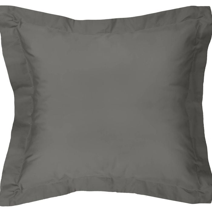 Ardor 300TC Cotton Euro 65x65cm Pillowcase Charcoal