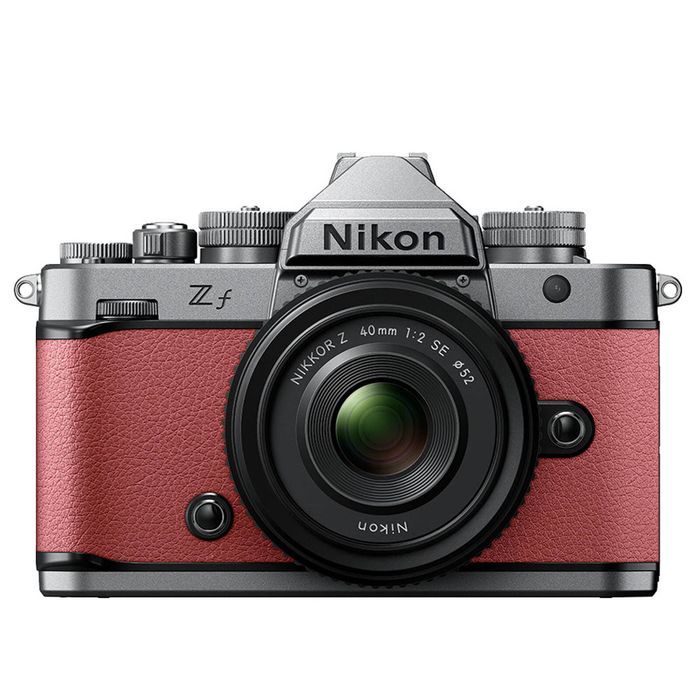 Nikon Z f with Z 40mm f/2 Lens Kit (Silver/Mauve Pink)