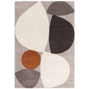 The Rug Connection Asiatic Reef Grey 230x160cm - Medium Hand Tufted Wool Indoor Floor Rug