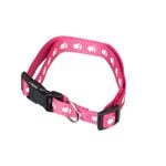 Happy Tails Medium Paw Print Dog Collar