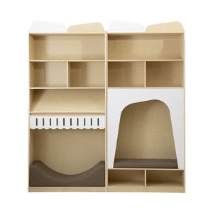 Jooyes Montessori Reading Corner Bookshelf Set B