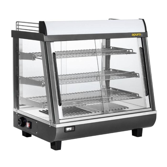 Apuro Front And Rear Door Heated Merchandiser 96ltr - Hw927-a