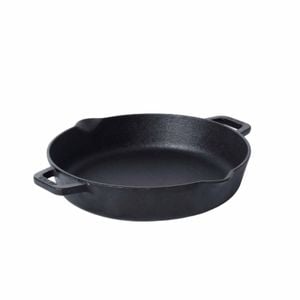Meyer Pre-Seasoned Cast Iron Induction Double Handle Skillet 24cm